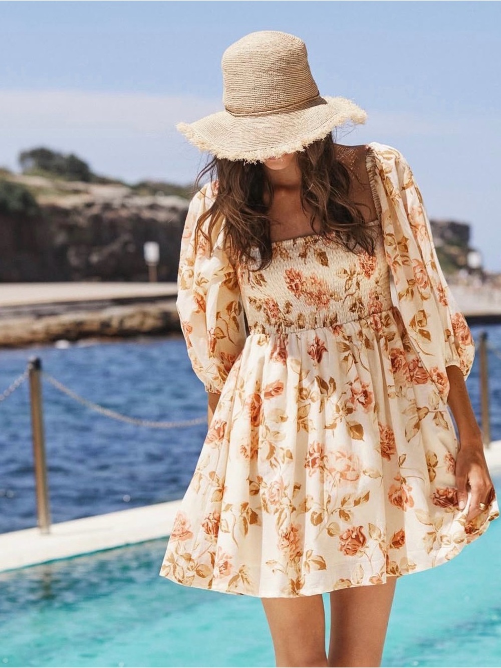 Auguste The Label Mariella Mini Dress in Eden Floral Size 6